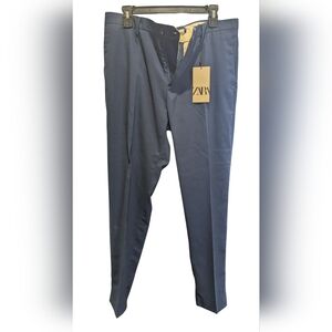Zara Men's Classic Blue Dress Pants